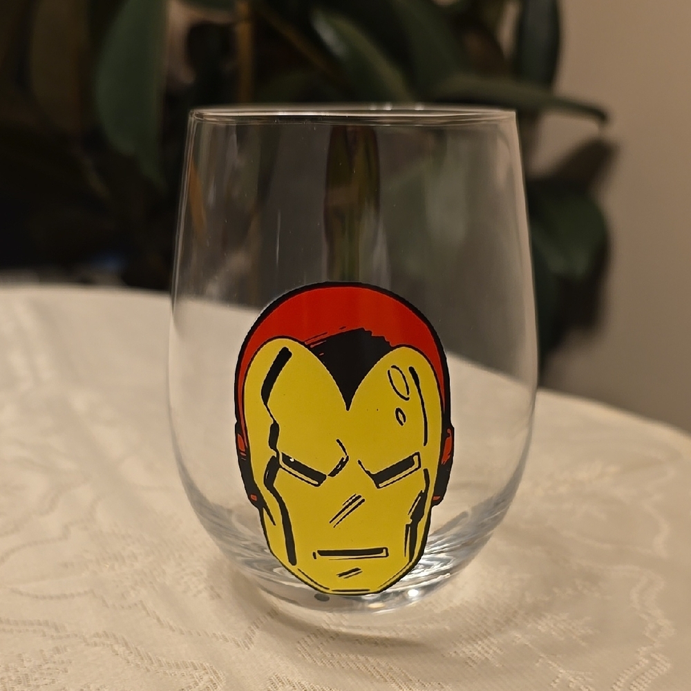 Marvel Iron Man Stemless Glass